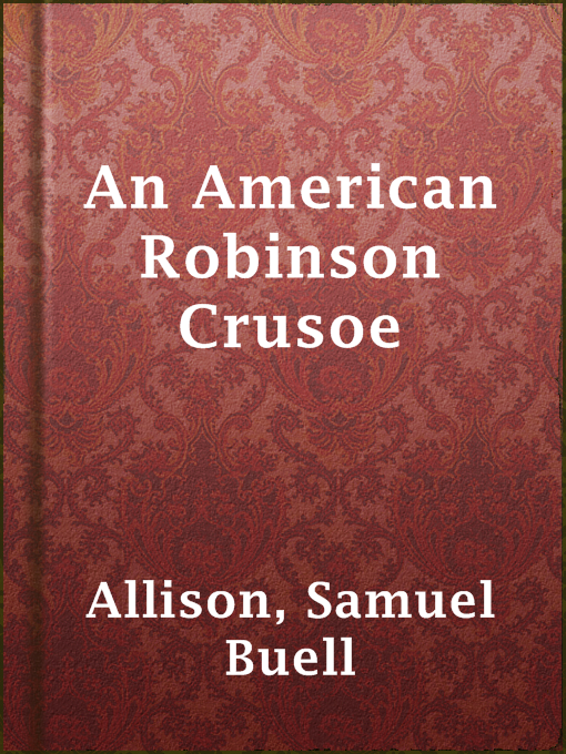 Cover image for An American Robinson Crusoe